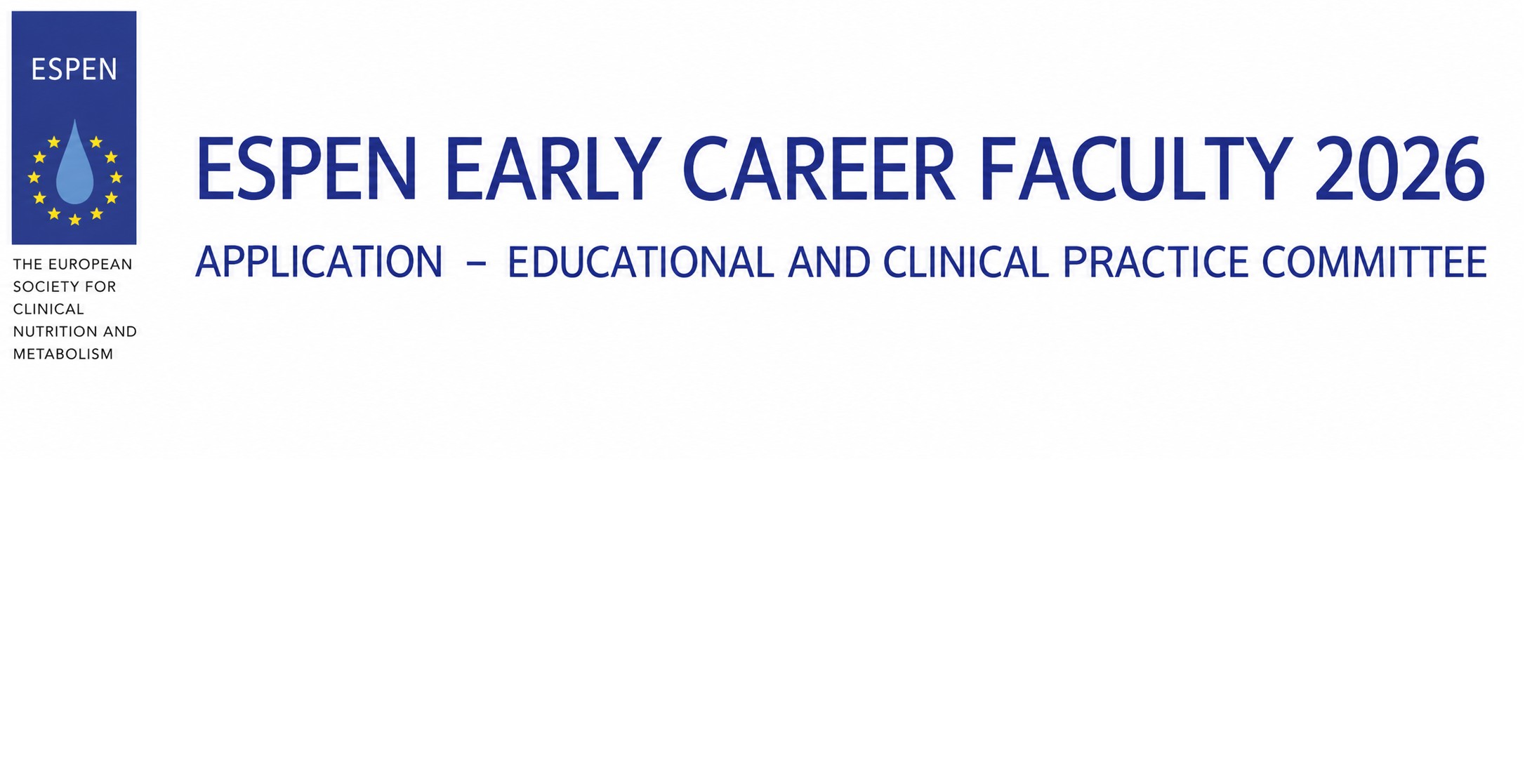 ESPEN Early Career Faculty 2026